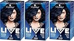 Schwarzkopf Live XXL Colour, Cosmic Blue Number 90 - Pack of 3 by Schwarzkopf & Henkel