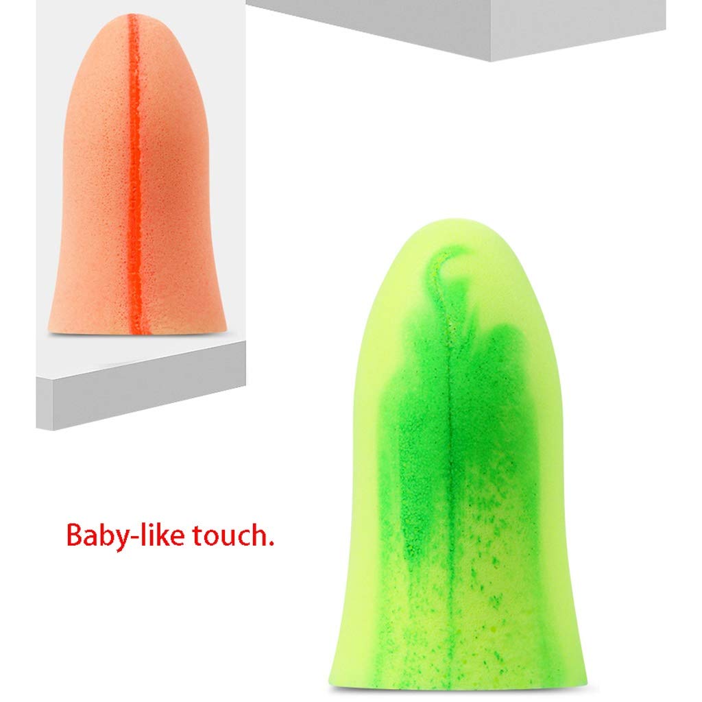 Ochrona słuchu Dźwiękoszczelne uszuczem i anty-hałas profesjonalny sen i sen dedykowany akademika Super redukcja i hałaśliwa Zmniejszenie hałasu (Color : C, Size : M-25 pairs)