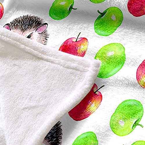 Couverture microfibre douce hérisson 3D, plaid en flanelle de qualité supérieure - 6