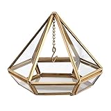 Lillian Rose Gold Hanging Prism Ring Holder