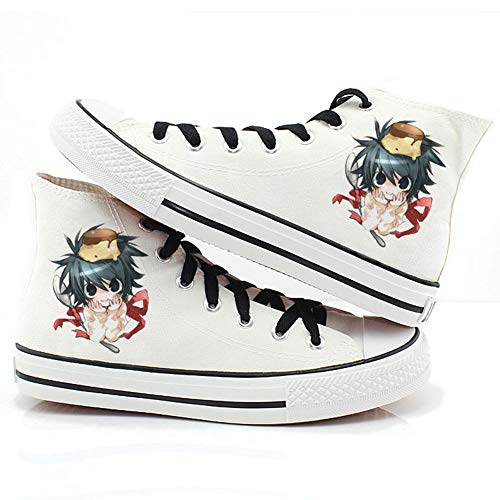 Csqw Death Note High Gang Zapatillas de Lona para Zapatillas de Deporte Unisex para niños y...