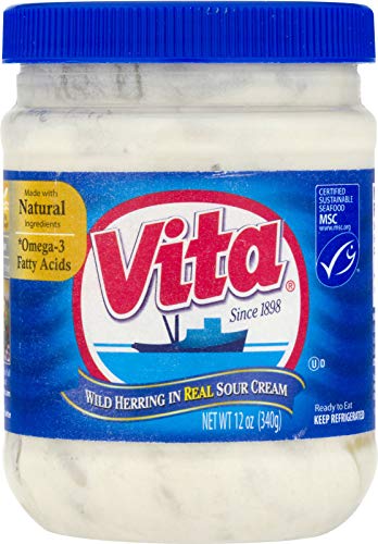 VITA Herring Sour Cream, 12 oz