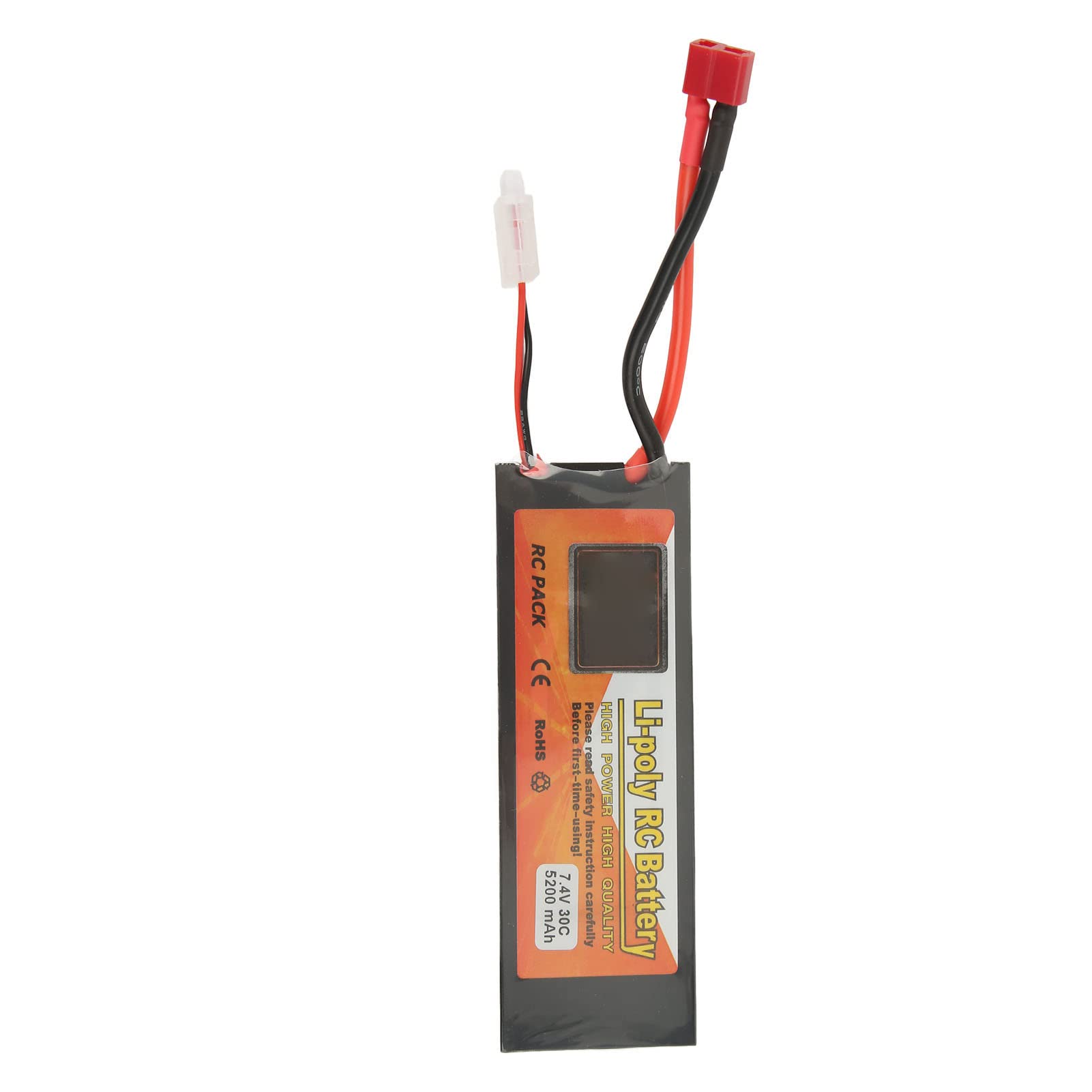 Akumulator Li-Po 7.4V 5200mAh 30C RC Twarda Obudowa