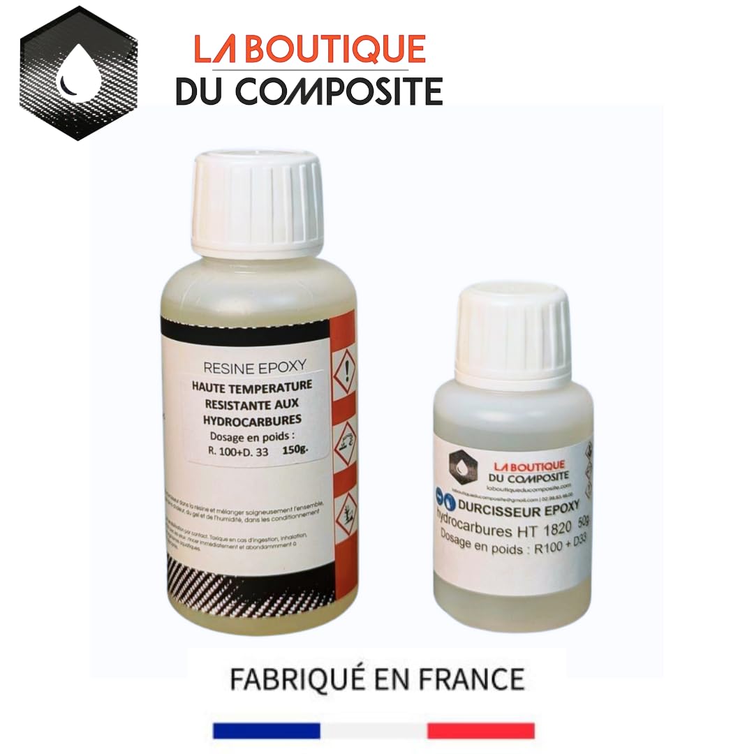 Résine Époxy Haute température pour réparation Réservoir Auto et Moto