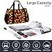 Abstract German Flag Travel Duffels Bag Carry on Luggage Sports Overnight Holdall Bags Shoulder Handbag for Women Men