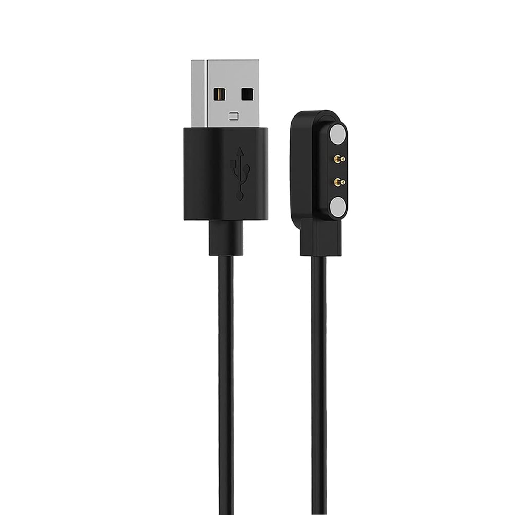 Chargeur Montre Connectée 2 Pin 4mm, Chargeur Magnétique Montres Connectées Compatible Avec YAMAY SW022, AGPTEK LW11