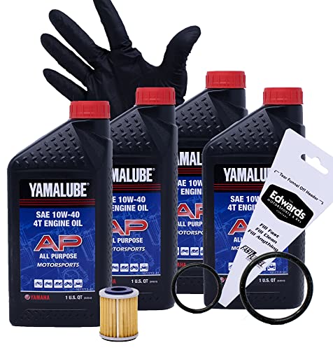 Edwards Oil Change Kit fits 1995-2005 Yamaha Wolverine 350