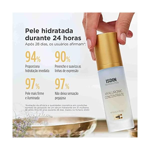 ISDIN SÃ©rum Hidratante Anti-Idade Isdinceutics Hyaluronic Concentrate - 30ml - Imagem 5