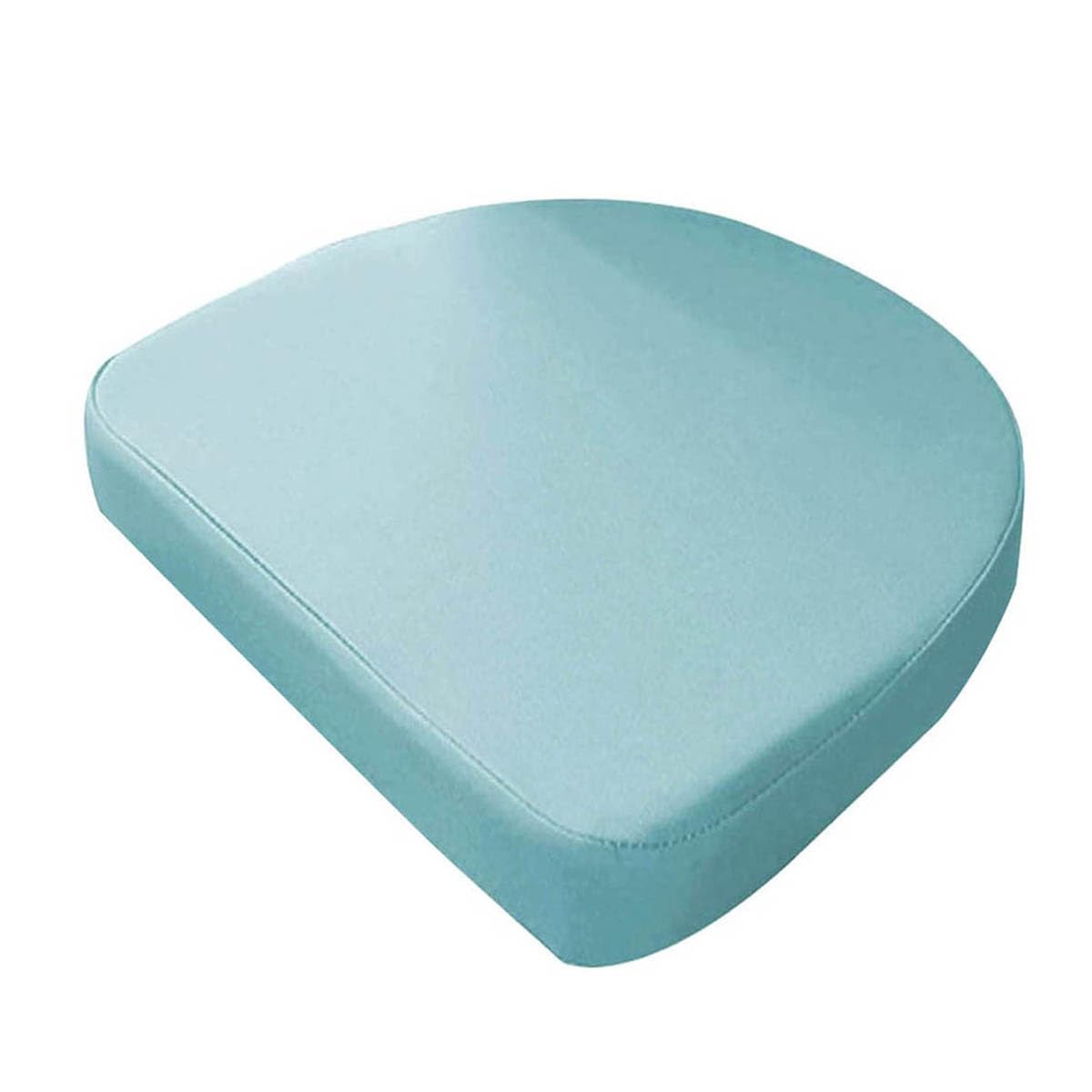 Waigg Kii Outdoor Garden Cushion U Shape Waterproof Seat Pad,Thick U-Shaped Chair Seat Cushions Pad for Home Garden Office Indoor Outdoor (50 * 50 * 3cm,Blue)
