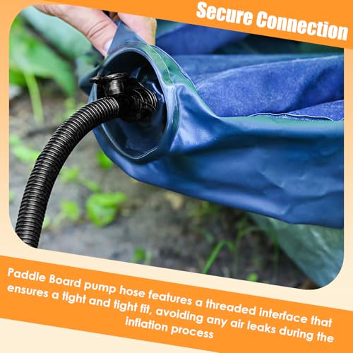 Inflatable Air Pump Hose Hand Pump Hose 1.2M Connector Replacement Inflator Accessories for Kayak Pool Mat Swimming Tent4