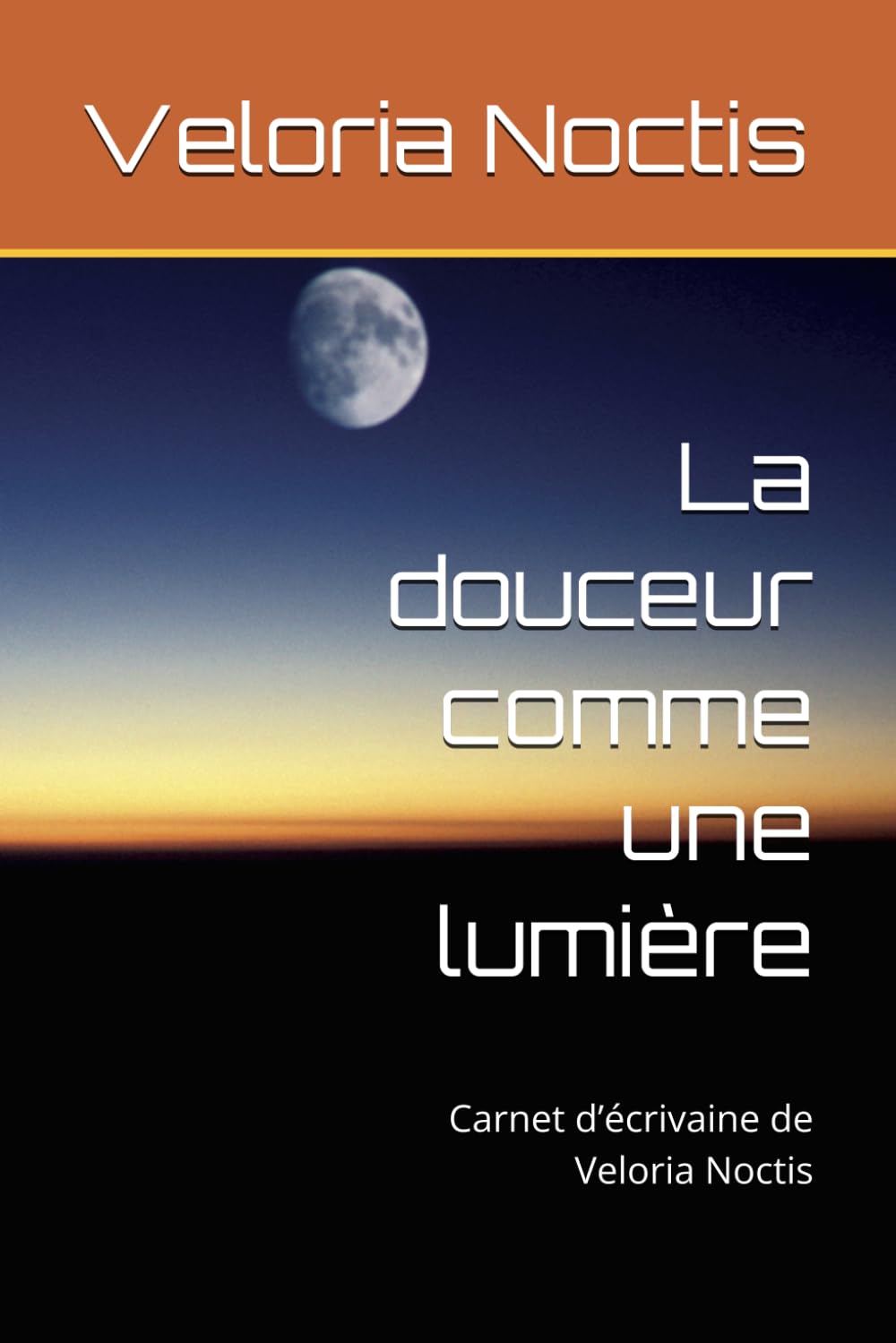 La douceur comme une lumière: Carnet d’écrivaine de Veloria Noctis