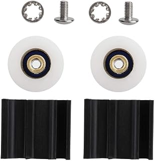Greenhouse Door Wheels, 22mm Greenhouse Halls Door Wheel Replacement Kits for Greenhouse,Shower Door Rollers Glass Roller Replacement, Gardening Naturally Sliding Door Wheel