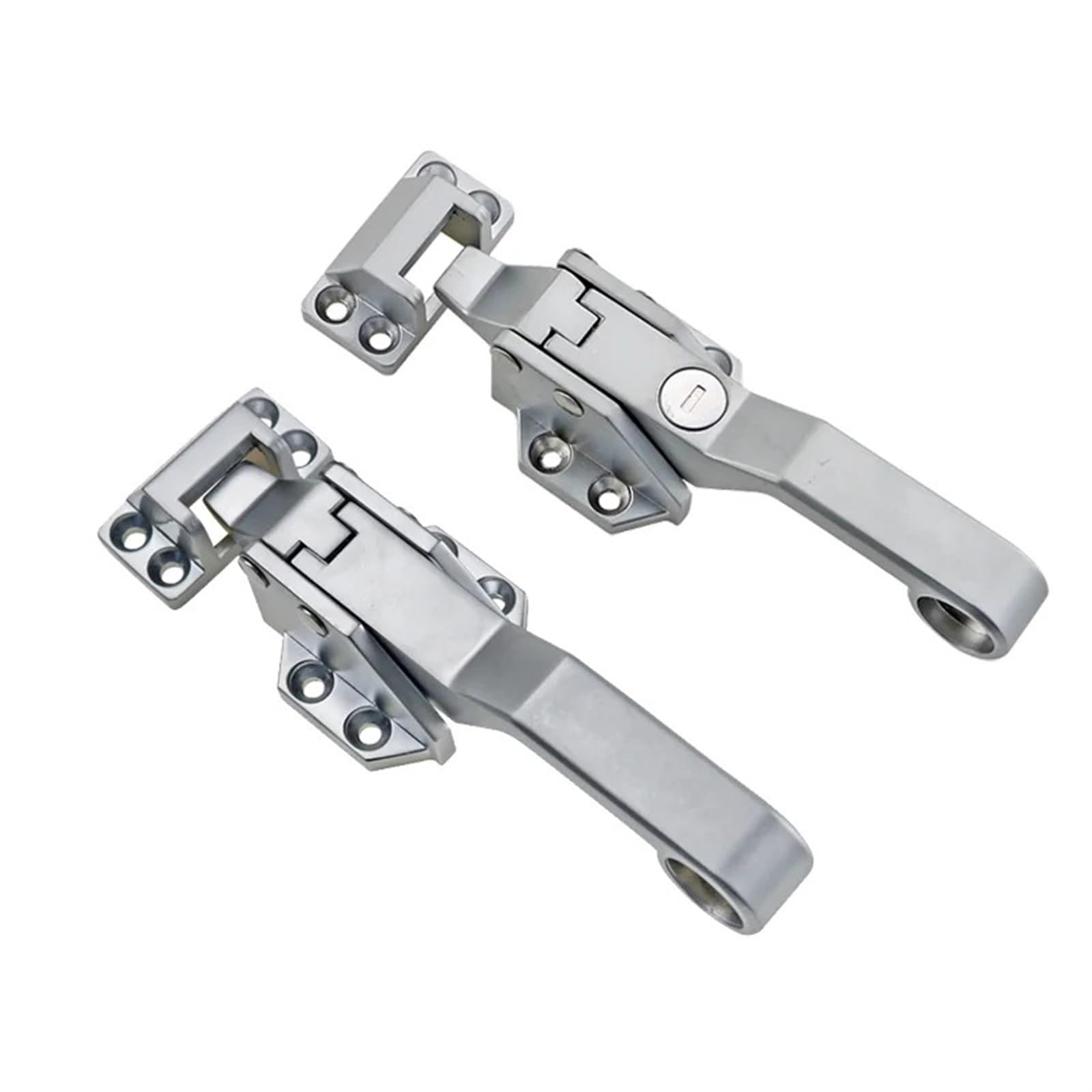 WPOIYHGBY Linkage Type Zinc Alloy Handle for Industrial Vacuum Tight Cold Storage Freezer with Wide Door Closer 1Pcs