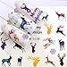 Nagelsticker 1 Blatt Nagel Aufkleber Wasser Transfer Aufkleber Cartoon Flamingo Nette Tier Designs Nail Art Slider Maniküre Dekoration-Yzw-3138