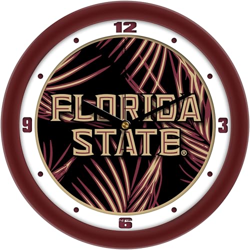 Official Collegiate Team Spirit Wall Clock, 11.5