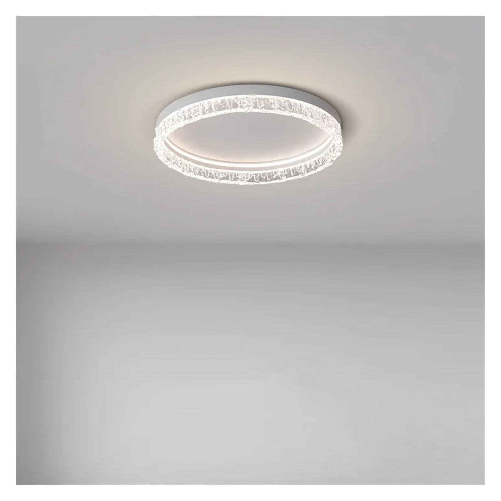 Lustre minimaliste chambre cuisine et suspension circulaire plafonnier design