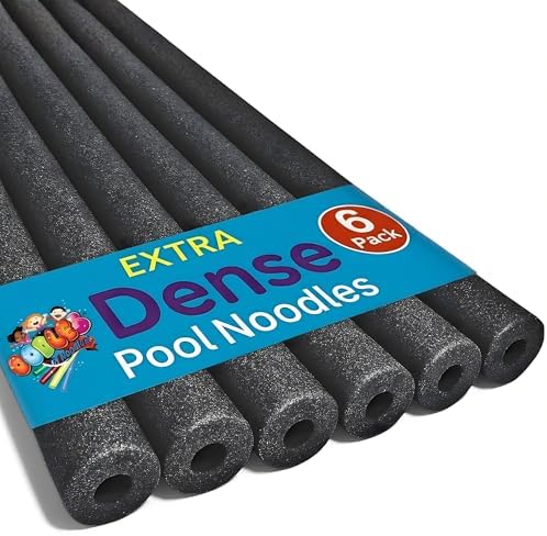 Oodles of Noodles Deluxe Pool Noodles Foam - Pack of 6 - Extra De...