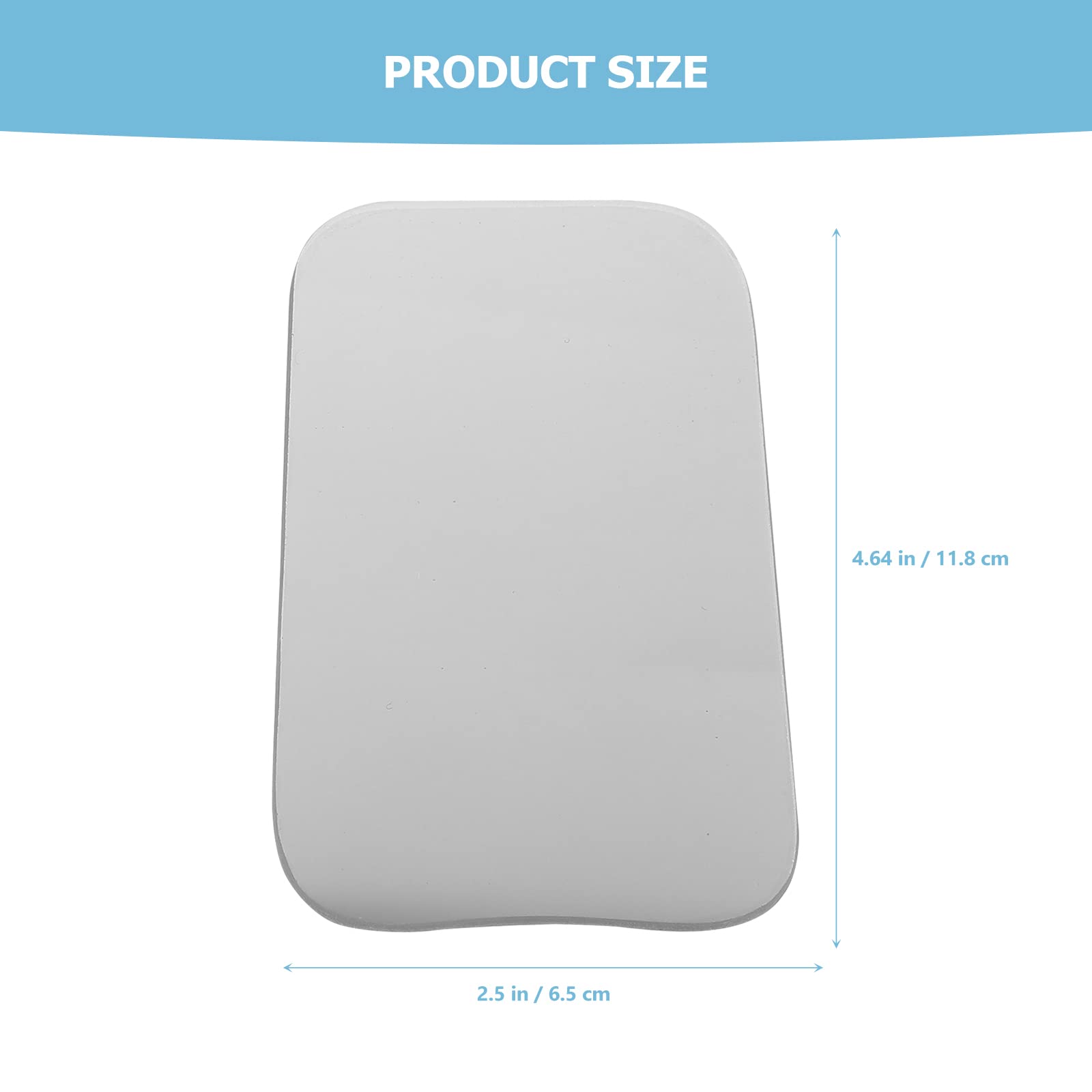 Healifty Reflector Dental De Doble Cara Para Fotografía Intraoral 4.64x2.55x0.19in