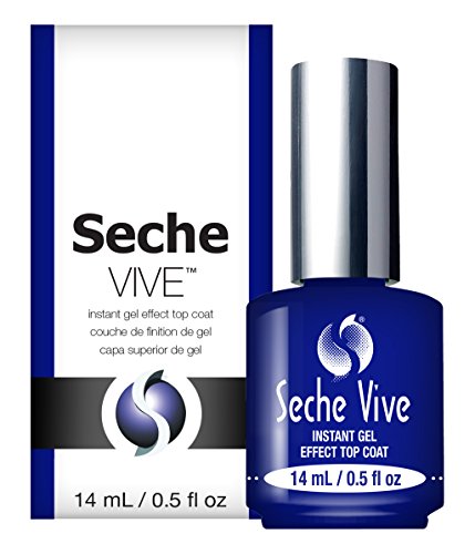 Seche Seche Vive Żelowy. Szybkoschnący Lakier Nawierzchniowy. Top Coat Z Utwardzaczem 14 Ml - 14 Ml