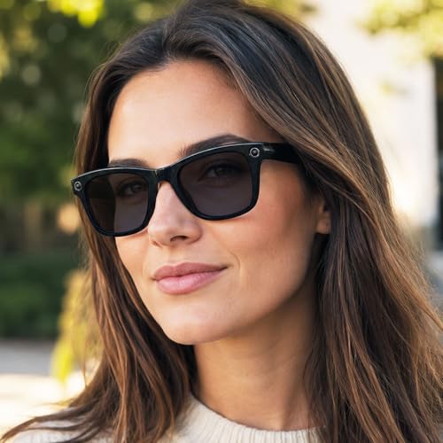 Image of YEIN Replacement Lenses for Ray-Ban Meta RW4006 /RW4012(50mm), Photochromic /Blue Light Blocking /Polarized Sunglasses Lenses