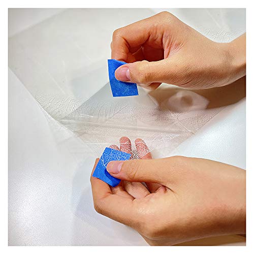 Bdf 4Whlv Decorative Window Film White Leaves (24In X 7Ft) #TOP4