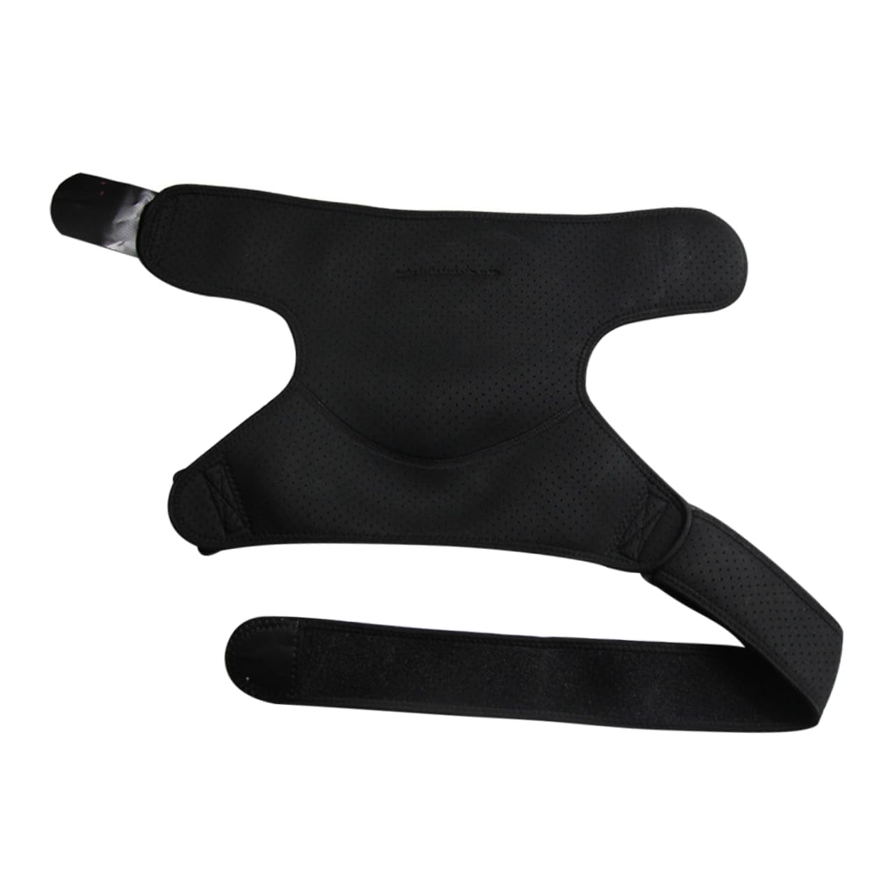 Adjustable Shoulder Support Brace for Men Elastic Strap for Injury Prevention for Sports Rehabilitation Black