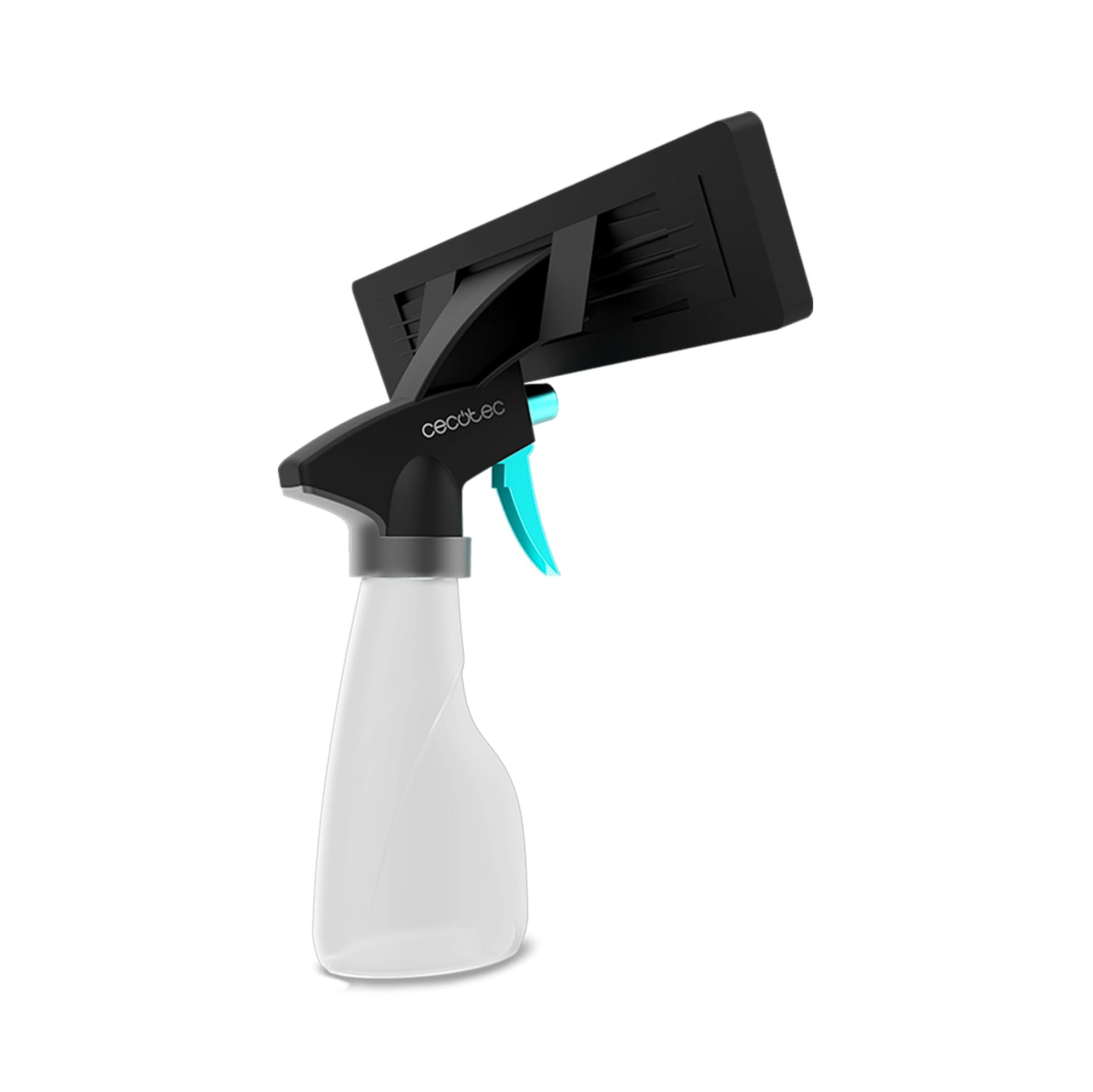 Cecotec Nettoyeur de vitres sans fil Conga Rockstar 3700 Glass. 15 W, pulvérise, nettoie et aspire, autonomie de 30 min, buse de 220 mm, réservoir de récupération d’eau, 75 m²