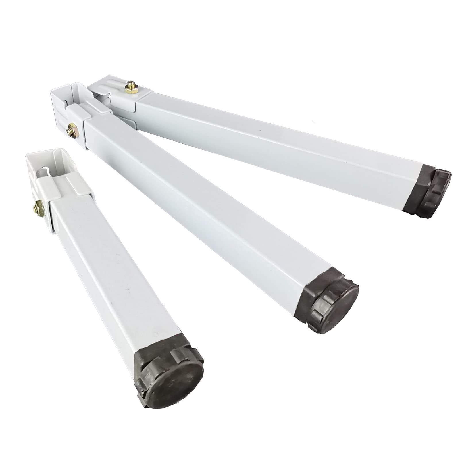 4Pcs Pied de Lit Pieds Sommier à Lattes Robuste Pieds de Meuble Métal Hauteur Reglable Pied de Support pour Canapés Lit Lits Sans Perçage (30cm(11.8in))