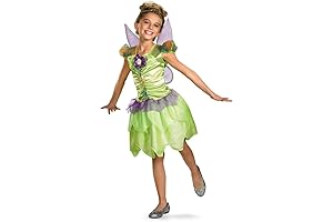 Disney Tinker Bell Rainbow Classic Girls Costume, Toddler Size XS (3T-4T)