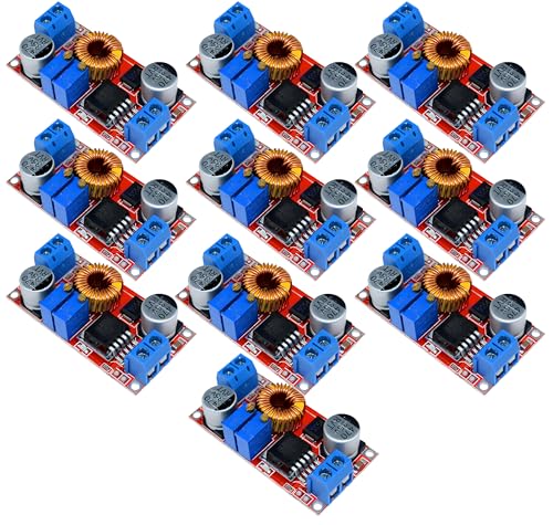 Image of Shockley XL4015 E1 Lithium Battery Charger Module Board 5A DC to DC CC CV Step Down Charging Board Module Led Power Converter Charger Step Down Module Buck Converter Board (XL4015 Buck - 10 Piece)