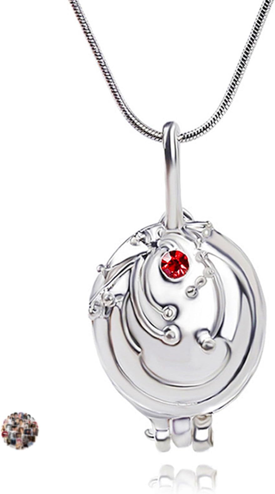 UoYu TFYU The Vampire Necklace Jewelry Set Elena Opening Vervain Locket Katherine Necklace for Fans Cosplay Costume Jewelry with movie Stickers Total 21 pcs