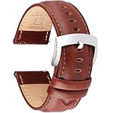 Klassisches und elegantes Design: Die OTTOODY Uhrenarmbänder sind sorgfältig entworfen, um Eleganz, Funktion und Charme zu bieten, bieten besseren Tragekomfort und eine bessere Wahl für den Ersatz für jede Uhr. Wir bestehen darauf, dass die Uhrenarmbänder unseren hohen Qualitätsstandards entsprechen, einschließlich handverlesenem Kalbsleder, stärkere Edelstahl-Hardware, Nähgarn usw., um sicherzustellen, dass jedes Lederarmband heraussticht und hält.