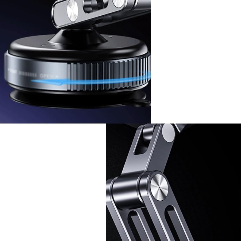 Vacuum Suction Magnetic Base for Desktop Navigation Vehicle Mounted Mobile Phone Holder image 5