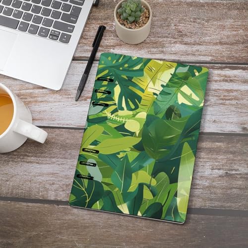 Carnet A5 rechargeable Airy vert menthe pour notes de réunion et planificateur