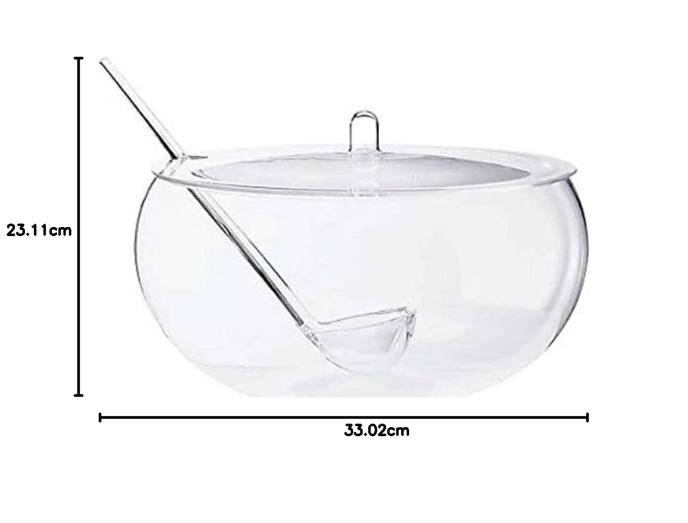 Guzzini GUZ250010 Bowl+Cop E Mest Trasp 132300 00, in Plastica