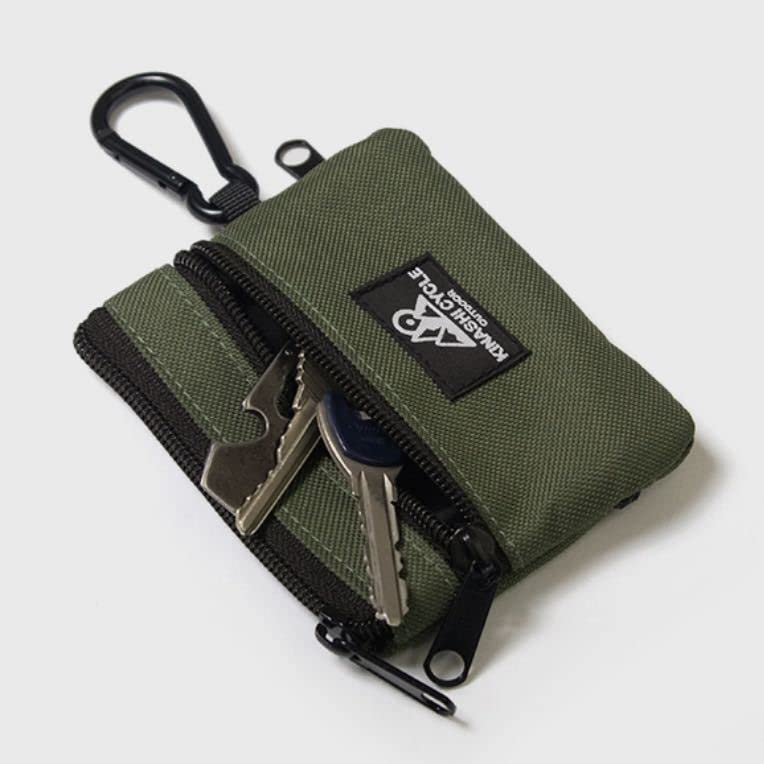 Amazon.co.jp: 木梨サイクル カラビナ ポーチ 財布 コインケース  