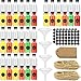 YouXiaor 60 Pezzi mini flaconcini di liquore,30 ml Mini Bottiglie per Liquore con Tappi Piccole Bottiglie di Plastica Riutilizzabili Bottigliette per Succo riempire oli essenziali whisky immagine
