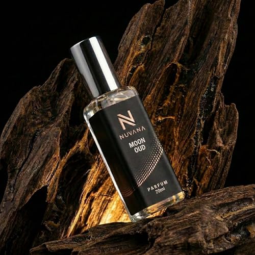 Image of Moon Oud Luxury Parfum for Men | Woody Amber Oud Fragrance | Premium Pocket Size Perfume | Travel Friendly | Ideal for Date Nights & Special Occasions