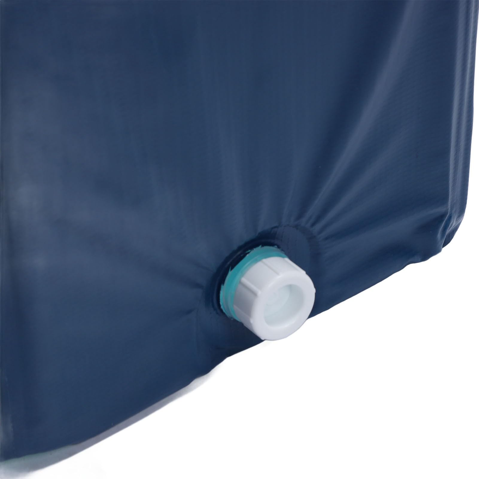 SIXRUN Tragbarer, faltbarer rechteckiger Pool, nicht aufblasbar, verdicktes PVC, 2,1 m, Kinder, Unisex