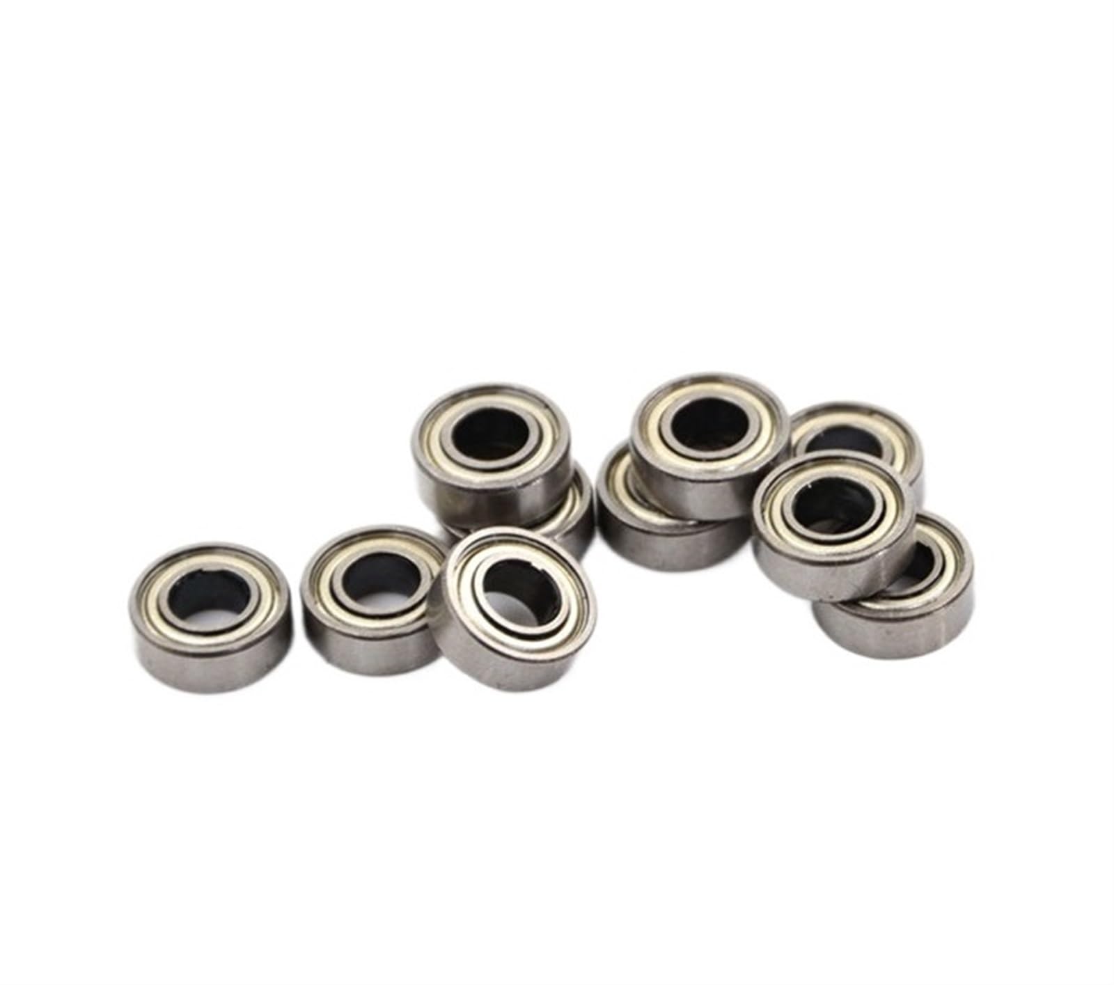 HYUJNAFZR Bimetal Seal Shield Micro deep Groove Bearing 10pcs 693ZZ 3x8x4mm Metal Shielded Precision Ball Bearings Mini Bearings