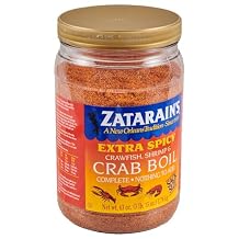 Zatarains Extra Spicy Crawfish, Shrimp & Crab Boil, 63 oz