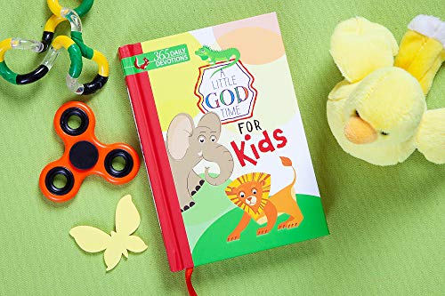 Image of A Little God Time for Kids: 365 Daily Devotions (Hardcover)- Motivational Devotionals for Kids Ages 4-7, Perfect Gift for Children, Birthdays, Communion, and More