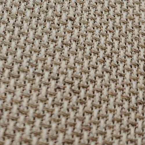 Image of KCS 59 inch x 1 Yard 14ct Counted Cotton Aida Cloth Cross Stitch Fabric (Linen)