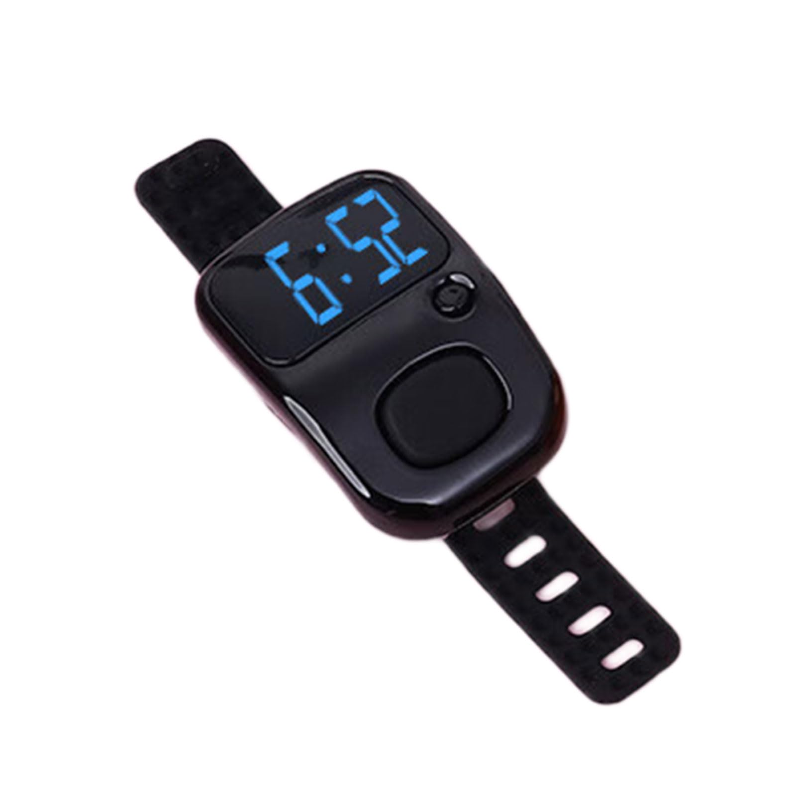 LED Screen Rechargeable Digital Counter with Timer Silicone Strap for Industrial Counting Use Rechargeable Led Screen Digital Counter/timer