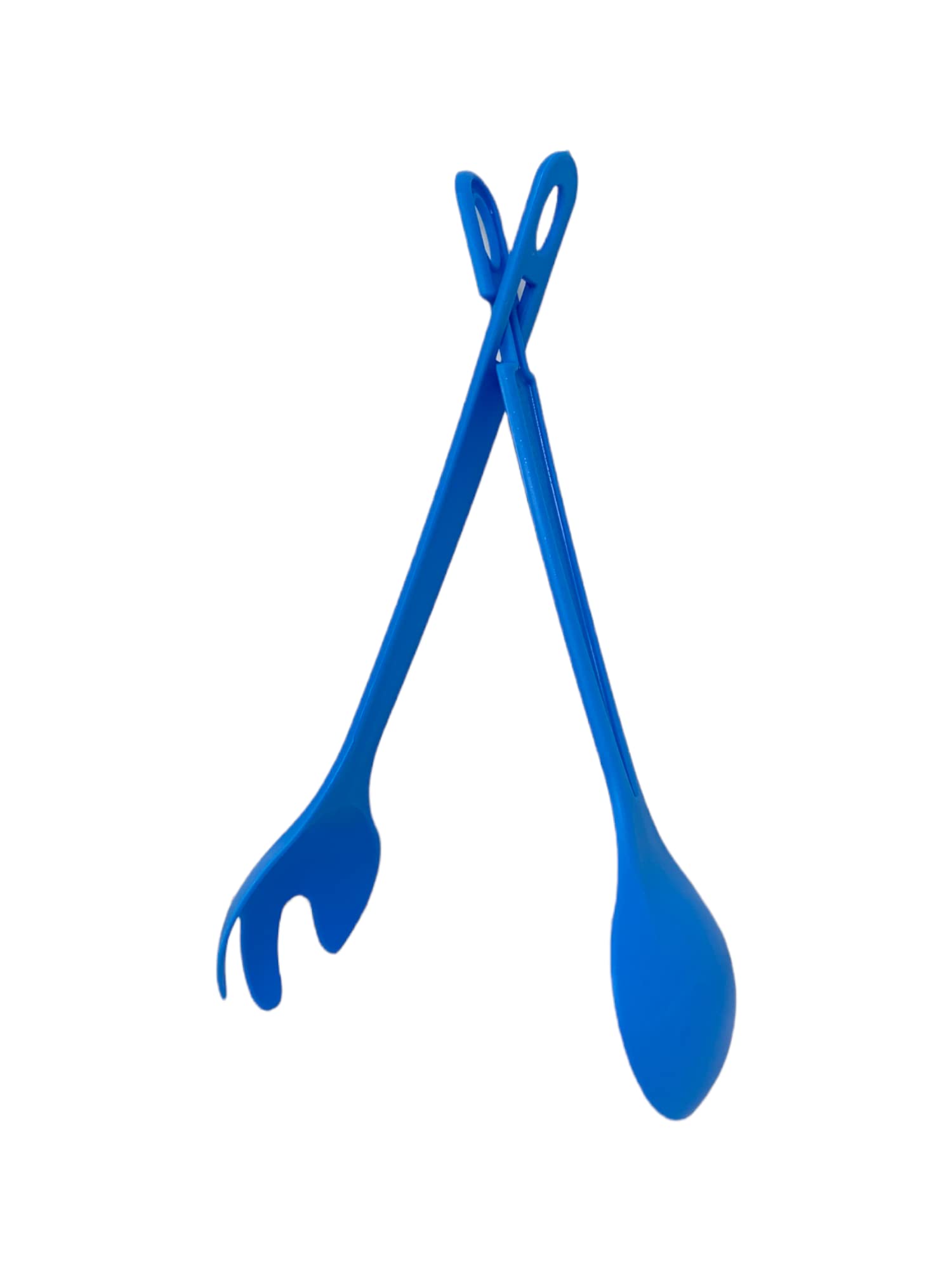 Posate Insalata Plastiche Bianche - Cucchiaio E Forchetta Grandi (31 Cm) - Lavabili In Lavastoviglie E Resistenti Al Calore