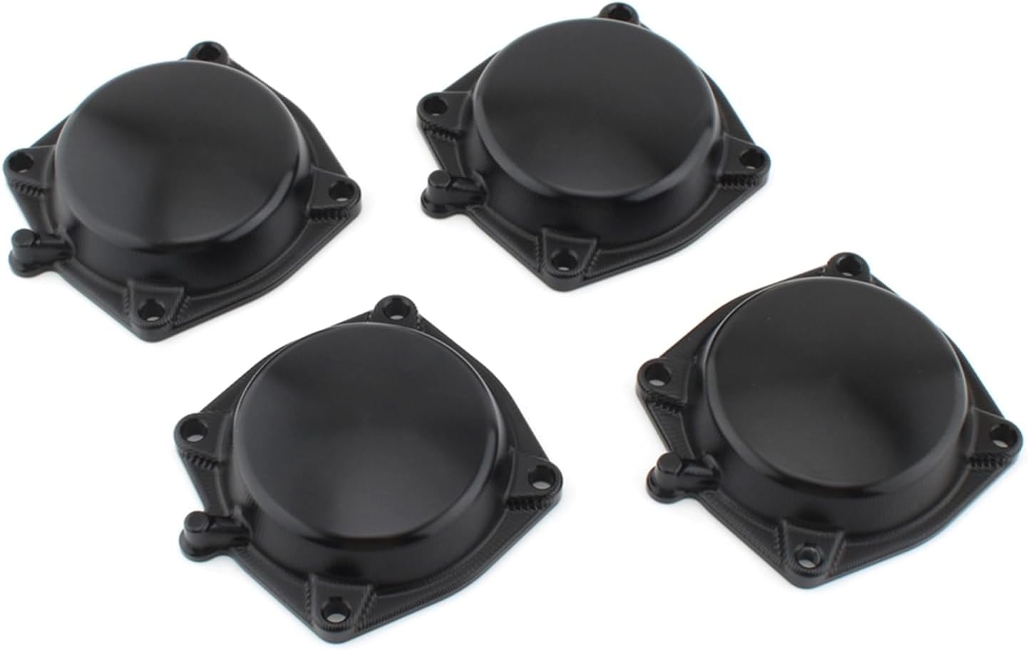 4pcs Black Carburetor Carb Diaphragm Top Caps Cover Compatible with YAMAHA V-max1200 1994 1995 1996 1997-2007