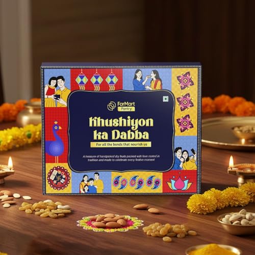 FarMart Pantry Khushiyon Ka Dabba Festive Gift Hamper | Premium D...