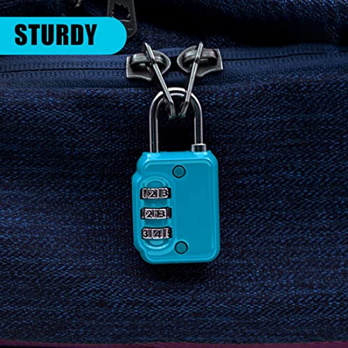 Tomedeks -3PCS Lucchetto a combinazione