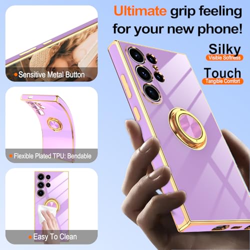 Coque Samsung S24 Ultra violette : idéale pour visionner vos séries - 7