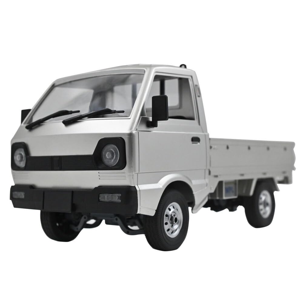 s-idee Kei Truck Scale Pritschenwagen 1:10 2WD RTR, Silber/grau